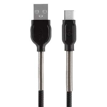 کابل Micro Usb باوین CB-121 توان 2.4 آمپر و طول 1 متر